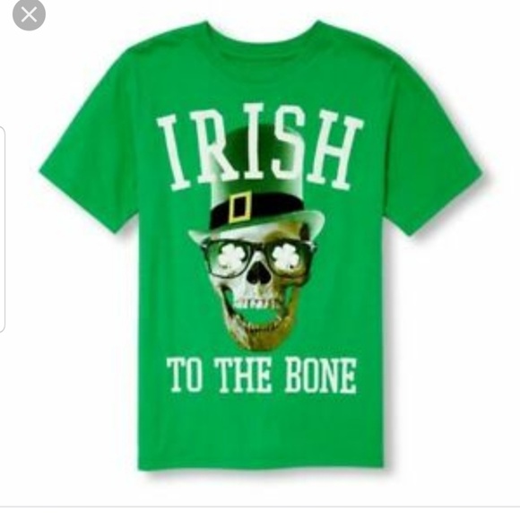 3/$20 IRISH St. Patrick's day Charm SHAMROCK shirt - Picture 3 of 4